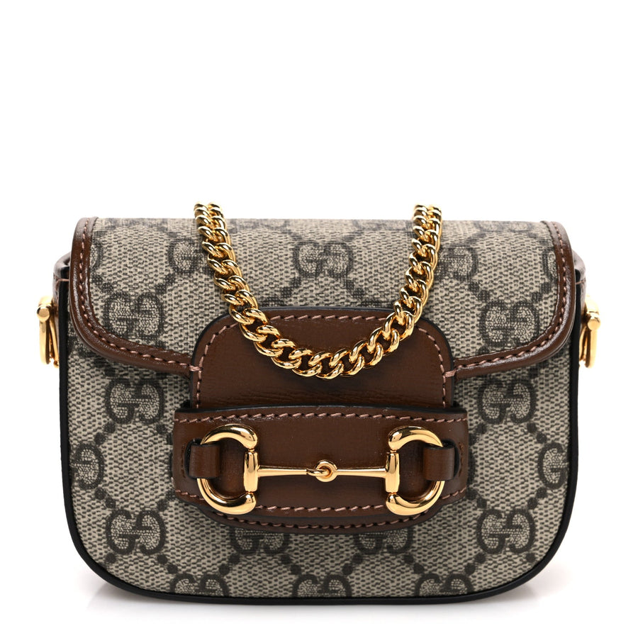 Gucci Gg Supreme Azalea Calfskin Web