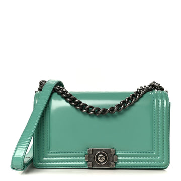 Chanel Glazed Calfskin Medium Boy Flap
