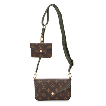 Louis Vuitton Felicie Strap & Go Kaki