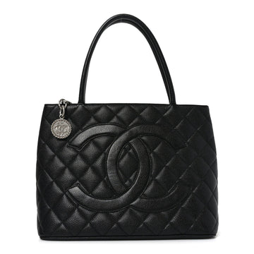 Chanel Caviar Quilted Medallion Tote