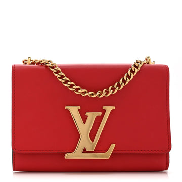 Louis Vuitton Calfskin Chain Louise Mm