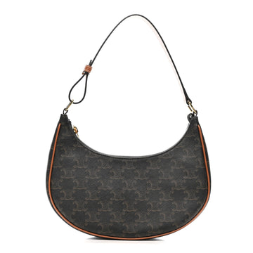 Celine Triomphe Canvas Calfskin Ava