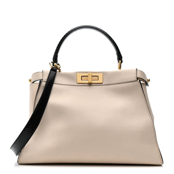 Fendi Vitello Seta Snakeskin Monster