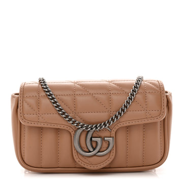 Gucci Calfskin Matelasse Aria Super Mini