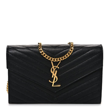 Saint Laurent Grain De Poudre Matelasse