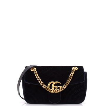 Gucci Gg Marmont Flap Bag Matelasse