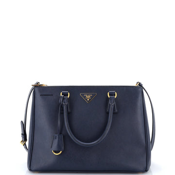Prada Double Zip Lux Tote Saffiano