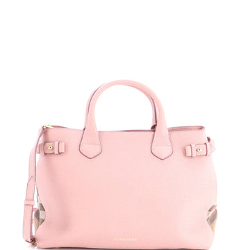 Burberry Banner Tote Leather And House