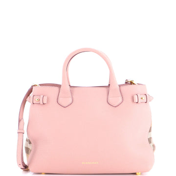 Burberry Banner Tote Leather And House