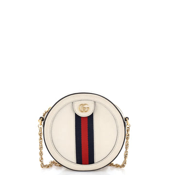 Gucci Ophidia Round Shoulder Bag Leather