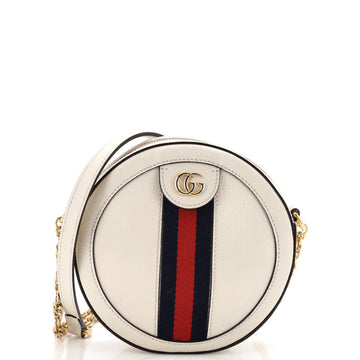 Gucci Ophidia Round Shoulder Bag Leather
