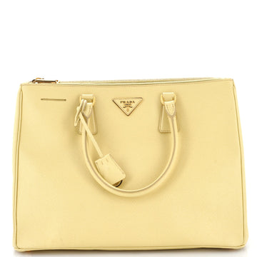 Prada Double Zip Lux Tote Saffiano