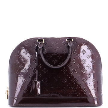 Louis Vuitton Alma Handbag Vernis Gm