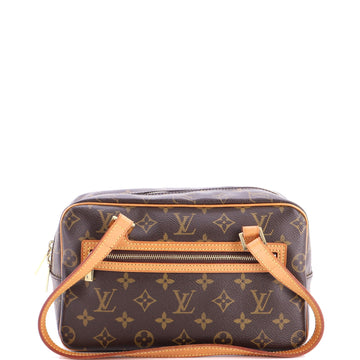 Louis Vuitton Cite Handbag Canvas Mm