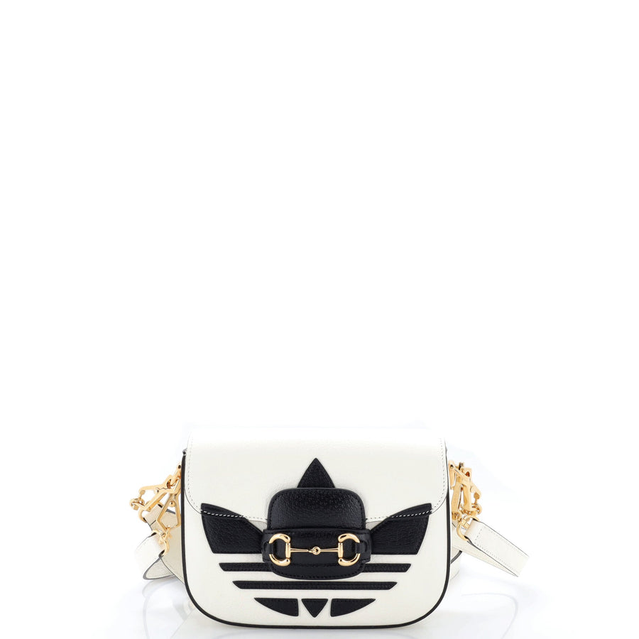 Gucci X Adidas Horsebit Shoulder Bag