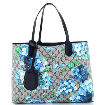 Gucci Reversible Tote Blooms Gg Print