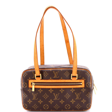 Louis Vuitton Cite Handbag Canvas Mm