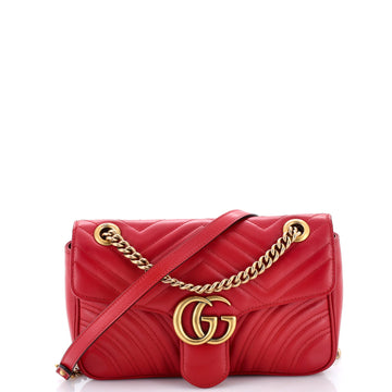 Gucci Gg Marmont Flap Bag Matelasse