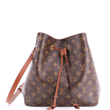 Louis Vuitton Neonoe Handbag Canvas With