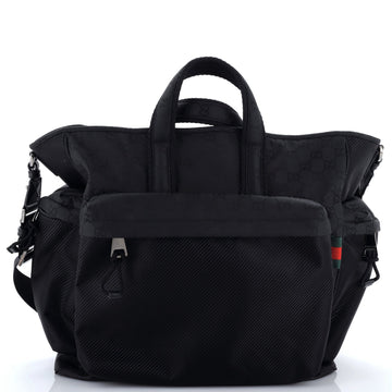 Gucci Nexus Convertible Tote Gg Nylon