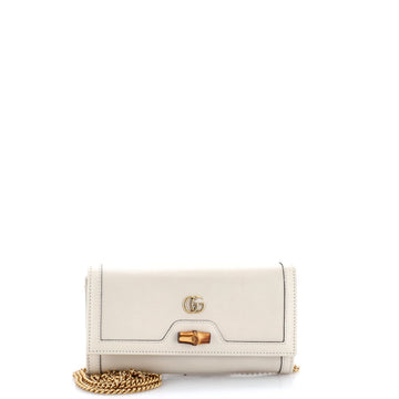 Gucci Diana Wallet On Chain Leather