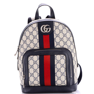 Gucci Ophidia Backpack Gg Coated Canvas