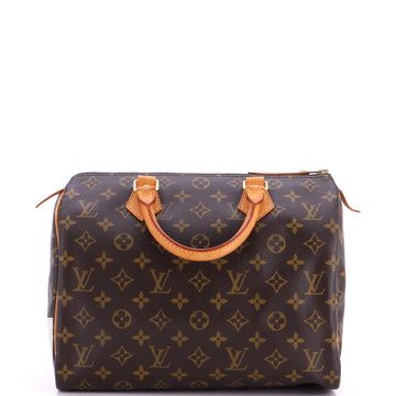 Louis Vuitton Speedy Handbag Canvas 30