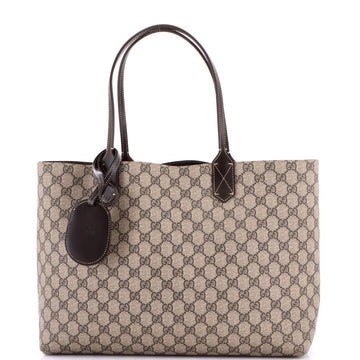 Gucci Reversible Tote Gg Coated Canvas