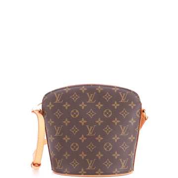 Louis Vuitton Drouot Handbag Canvas