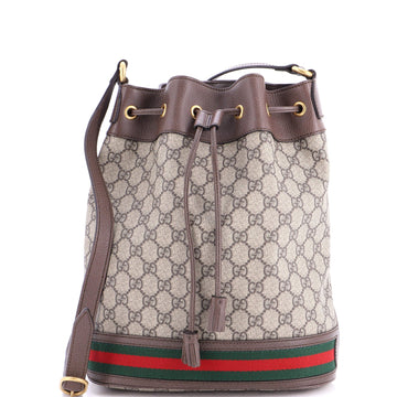Gucci Ophidia Bucket Bag Gg Coated