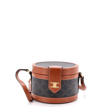Celine Tambour Bag Triomphe Coated