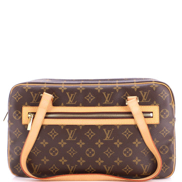 Louis Vuitton Cite Handbag Canvas Gm
