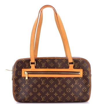 Louis Vuitton Cite Handbag Canvas Gm