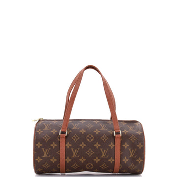Louis Vuitton Papillon Handbag Canvas 30