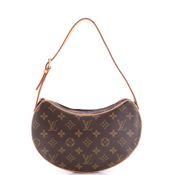 Louis Vuitton Croissant Handbag Canvas