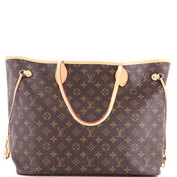 Louis Vuitton Neverfull Nm Tote Canvas