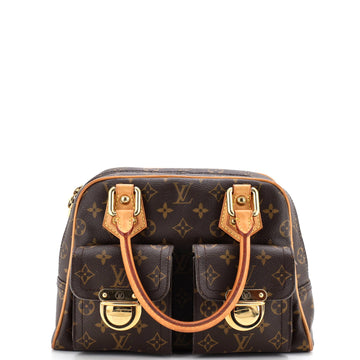 Louis Vuitton Manhattan Handbag Canvas
