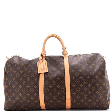 Louis Vuitton Keepall Bag Canvas 55