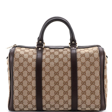 Gucci Joy Boston Bag Gg Canvas Medium