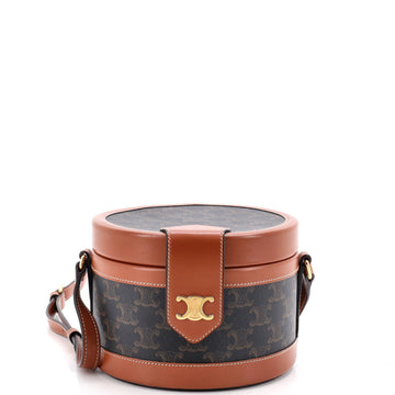 Celine Tambour Bag Triomphe Coated