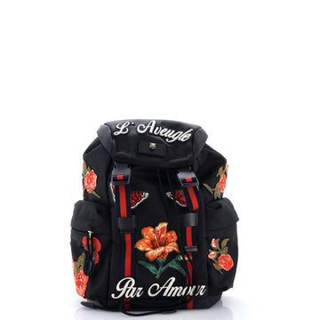 Gucci Techpack Backpack Embroidered