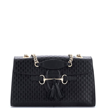 Emily Chain Flap Bag Microguccissima