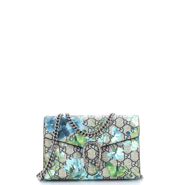 Gucci Dionysus Chain Wallet Blooms Print