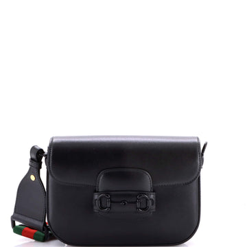 Gucci Horsebit Shoulder Bag Leather Mini