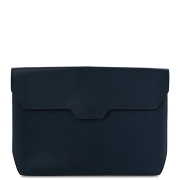 Hermes Evercolor Flash Pouch Bleu Saphir
