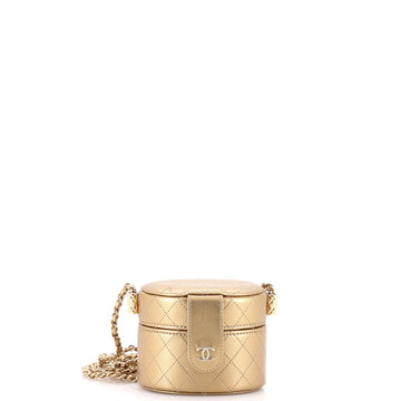 Chanel Cc Allure Vanity Case With Chain