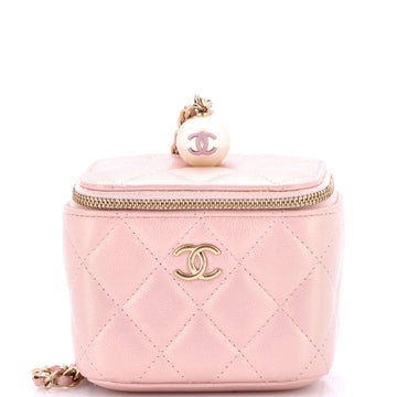 Chanel Classic Pearl Vanity Case With