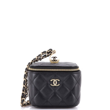 Chanel Classic Pearl Vanity Case With
