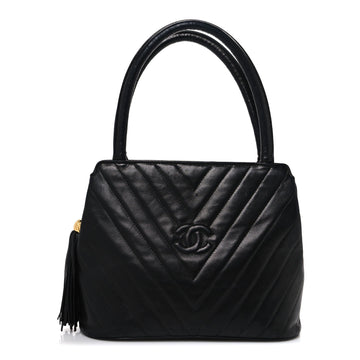 Chanel Lambskin Chevron Quilted Top