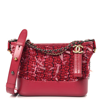 Chanel Tweed Calfskin Small Gabrielle
